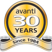 Avanti 30th Anniversary Logo