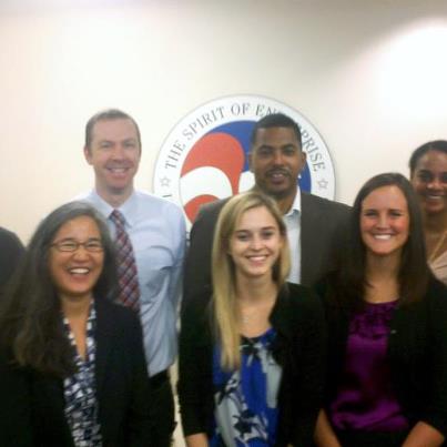 Photo of the US Chamber of Commerce printing team